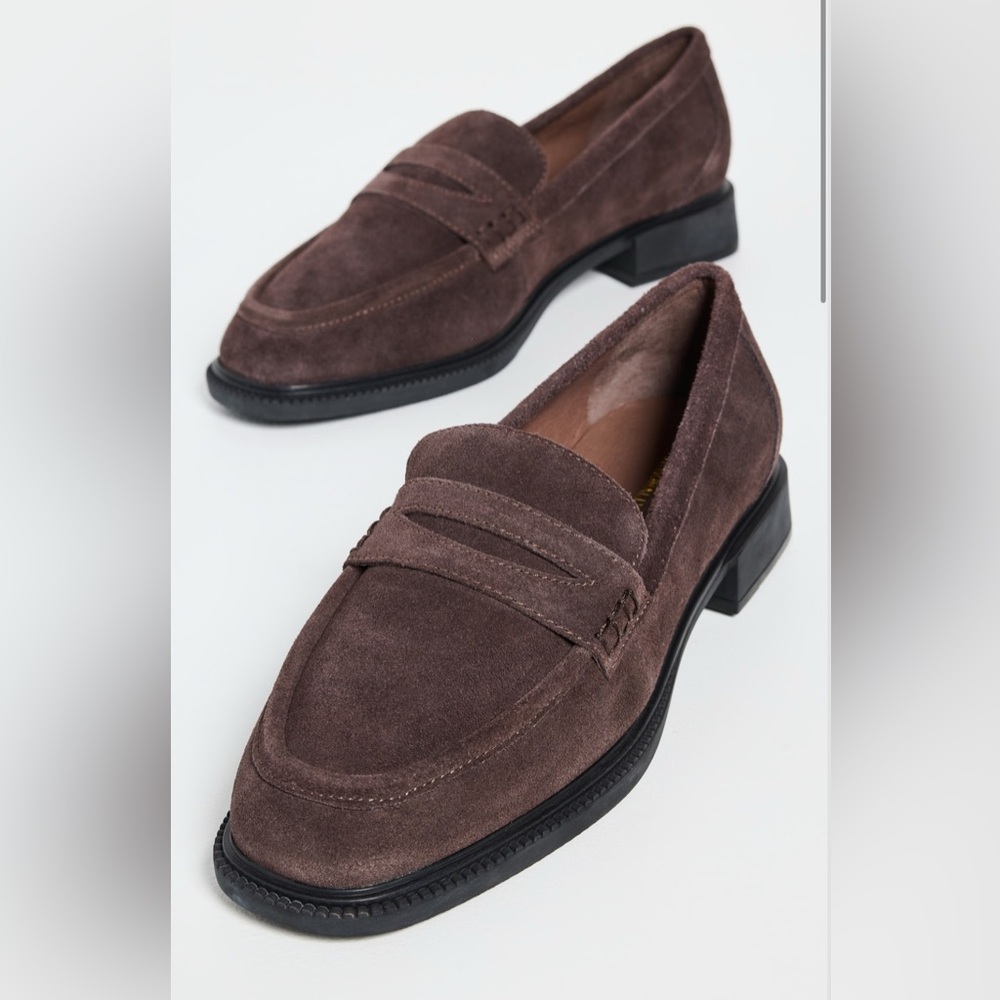 Intentionally blank Marblehead Brown Suede Loafers